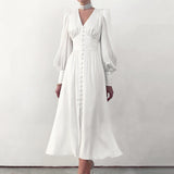 Women Dress Autumn and Winter Dress Long Skirt