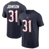 NFL T-Shirts Outdoor Sports Shirts Men's NFL Football Texans