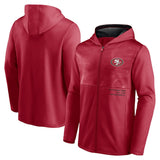 NFL Hoodie Sports Printed Cardigan Zip Hooded Sweater Men's NFL