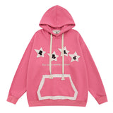 Men Hoodie Dopamine Couple Sweater Hip Hop Retro Hooded Sweater for Men and Women