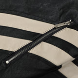 Women Jacket Embroidered PU Leather Jacket Biker's Leather Jacket