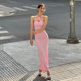 Women Dresses Summer Casual Slim Fit Long Dress Butterfly Flower Dress