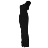 Women Dresses Slim-Fit Long Evening Dress