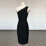 Women Evening Dress Lace Dress Short Hip-Hugger Tight Bandage Dress