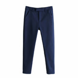 Women Sweatpants Slim-Fitting Straight Pants Suit Pants