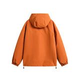 Unisex Winter Cotton Coat Three-Dimensional Pocket Decoration Tooling down Jacket Retro Solid Color down Jacket
