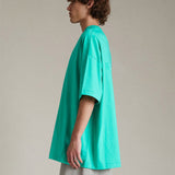 Fog Essentials T shirt Offset Logo Loose V-neck T shirt