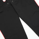 Men Sweatpants Exercise Casual Pants Men's Stitching Letters Embroidered Wide-Leg Pants