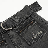 Women Skirt Hip Hop Denim Hip-Wrapped Skirt Skirt