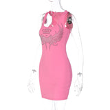 Women Dresses Spring Slim-Fitting Sleeveless Sheath Dress
