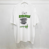 Vetements T Shirts VTM Color Stress Slogan Loose Short Sleeve T-shirt