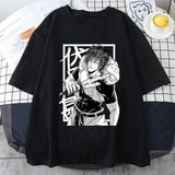 2024New Fushiguro Toji T Shirt Fashion Anime Harajuku Tees