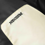 Unisex Winter Cotton Coat Letter Embroidered Stand Collar Cotton Coat Retro Warm Cotton Coat
