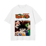 2024Men Dragon Ball Z T Shirt Anime Japanese Printed T-shirt