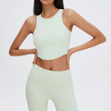 Women Yoga Set Spring/Summer Yoga Wear Slim Fit Running Exercise Workout Outfit
