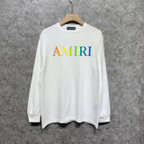 Amiri Long Sleeve Shirt Fashion Brand Long Sleeve Long-Sleeved T-shirt Blouse