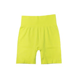Women Yoga Sports Shorts Quick-Drying Breathable Threaded Tight Cycling Sports Yoga Fitness Shorts