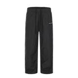 Men Sweatpants Side Striped Straight Casual Pants Men's Loose Wide-Leg Pants Trousers