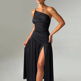 Women Dresses Summer Slim Fit Long Dress Sling Dress