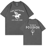 Percy Jackson Custom Camp Half Blood Print T Shirt Men Women