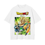 2024Men Dragon Ball Z T Shirt Anime Japanese Printed T-shirt