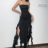 Women Jumpsuit Sexy Sheath Backless Slim Fit Dress