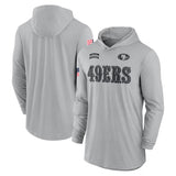 NFL T-Shirts NFL American Football Hooded Long Sleeve T-Shirt Men's Outdoor Leisure