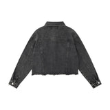 Women Jacket Denim Autumn Loose Jacket Coat