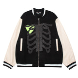 Men Jacket Coat Baseball Jacket Men's Ins Motorcycle Clothing Loose Zip Jacket