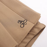 Women Skirt Embroidered Pleated Pants Skirt Girls' Autumn and Winter Leisure Skirt