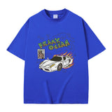 Rapper Frank Anime Cartoon Style Tshirt Short Sleeve Men