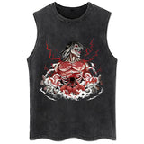 Anime Attack On Titan T-Shirt Hip Hop Oversized Streetwear