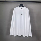 Mens T-shirts Balen classic embroidery Logo Before and After