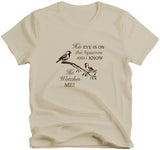 His Eye is on The Sparrow Christian T-Shirt Cotton Unisex