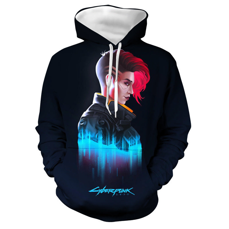 Cyberpunk 2077 Hoodie Samurai Hoodie Sweater