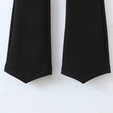 Women Sweatpants Spring Sexy Trousers Bell-Bottom Pants Casual Pants
