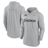 NFL T-Shirts NFL American Football Hooded Long Sleeve T-Shirt Men's Outdoor Leisure