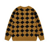 Unisex Sweater Autumn Embroidery Logo Sweater