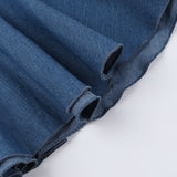 Women Dresses Summer Hip Skirt Sexy Imitation Denim Dress