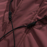Unisex Winter Cotton Coat Three-Dimensional Pocket Hooded down Jacket Retro Workwear down Jacket