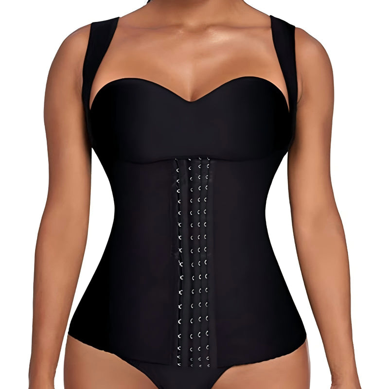 Shapewear tank tops Waist-cinching corset push-up vest