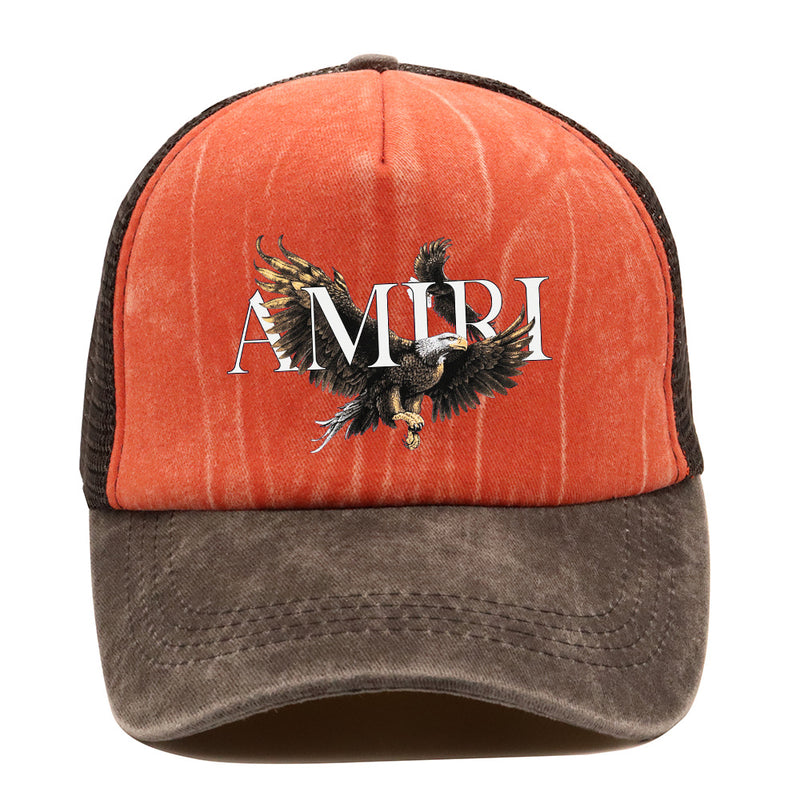 Amiri Hat Casual Hip Hop Cap Alphabet Print Baseball Cap