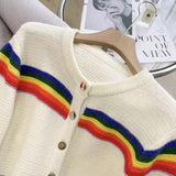 Women Knitwear Autumn and Winter Sweater Female Loose Knitted Cardigan