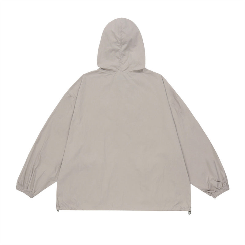Men Jacket Coat Spring and Autumn Shell Jacket Men's Outdoor Sports Hooded Coat Jacket Sun Protection Clothing