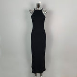 Women Dresses Sleeveless Dress Sexy Backless Hollow-out Dress