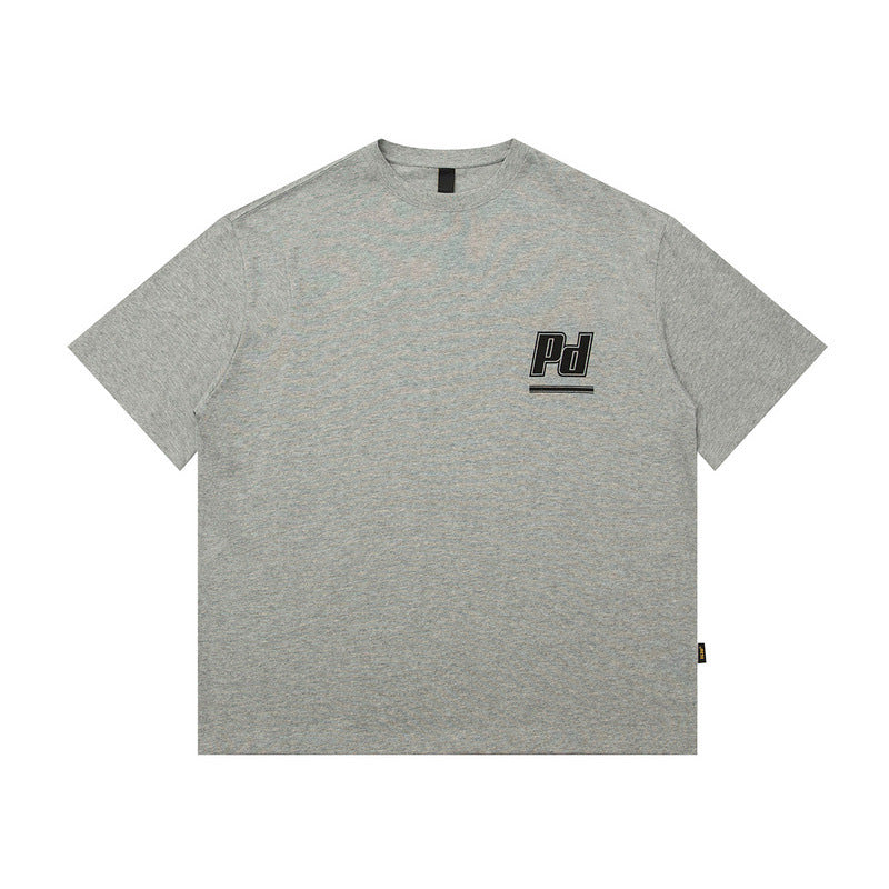 Men T Shirt Spring/Summer Loose Letter Print Short-Sleeve T-shirt