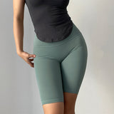 Women Yoga Sports Shorts Sexy Quick-Drying Yoga Fitness Dance Tight Sports Running Cycling Shorts