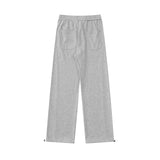 Men Sweatpants Straight Sweatpants Men's Loose Casual Wide Leg