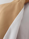 Women Suits Cropped Long Sleeve Suit Jacket