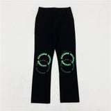 Men Jeans Spring and Autumn Straight Loose-Fitting Wide-Leg Trousers